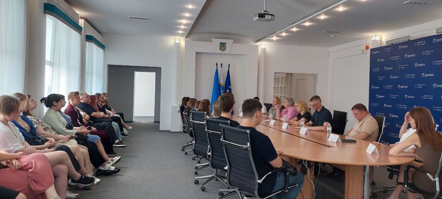 Студенти спеціальності «Міжнародні відносини» на практиці у Дніпровській міській раді