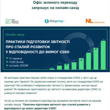 Вивчаємо стандарти ESG-ризиків